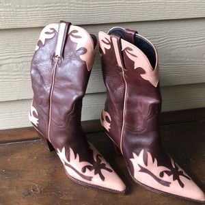 Charlie One Horse dress cowboy boots, size 6